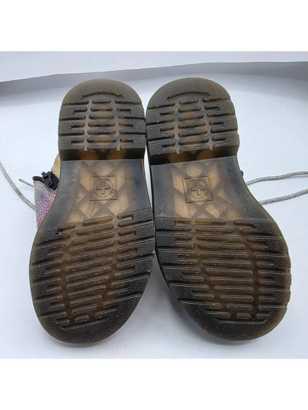 Dr. Martens 1460 Pascal Toddler Size 8 Iridescent Lace Up Boots School Casual